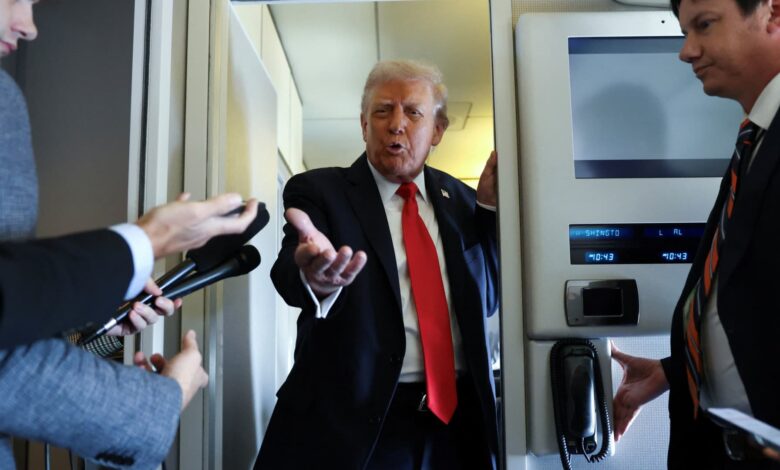 Trump suggests pulling TV licenses after Jimmy Kimmel suspended