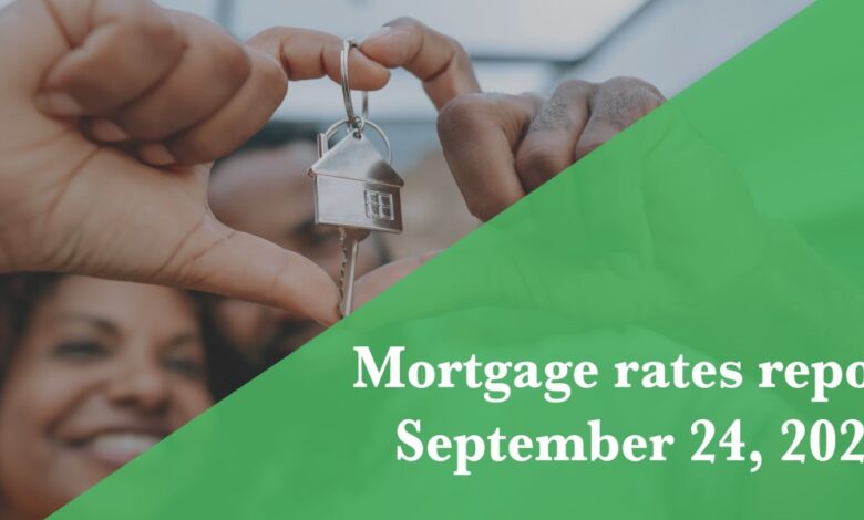 Current mortgage rates report for Sept. 24, 2025: Rates tick up slightly