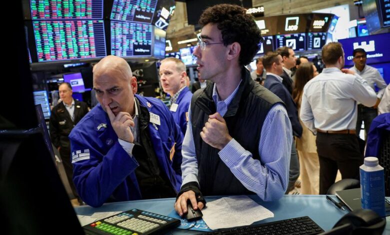Stocks pressured by Fed rate cut doubts, new Trump tariffs