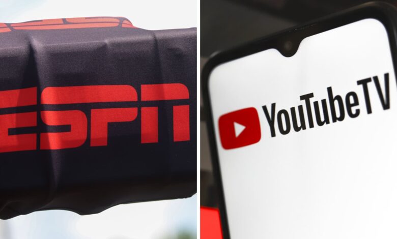 Disney warns ESPN, other networks may go out on YouTube TV at month’s end Disney warns ESPN, other networks may go out on YouTube TV at month’s end