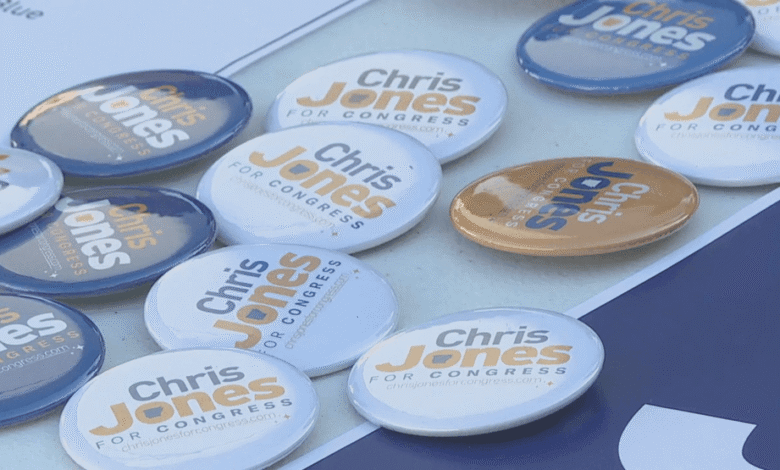Chris Jones kicks off 2nd Congressional district campaign with town hall & block party Chris Jones kicks off 2nd Congressional district campaign with town hall & block party