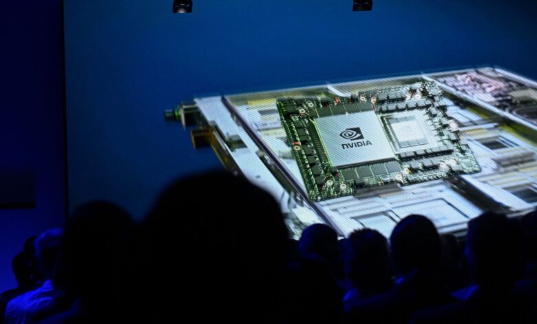 Nvidia and Intel Drop as Tech Stocks Falter; Wells Fargo Pops