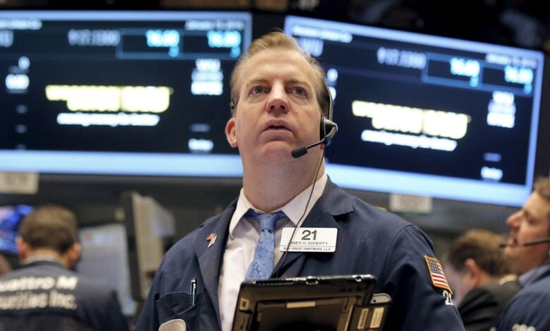 Stocks Edge Lower, With S&P 500 Down After Recent Records. Gold Futures Hit ,000