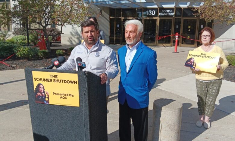 Erie County GOP, Conservative chairs say Schumer is putting politics over policy with shutdown Erie County GOP, Conservative chairs say Schumer is putting politics over policy with shutdown