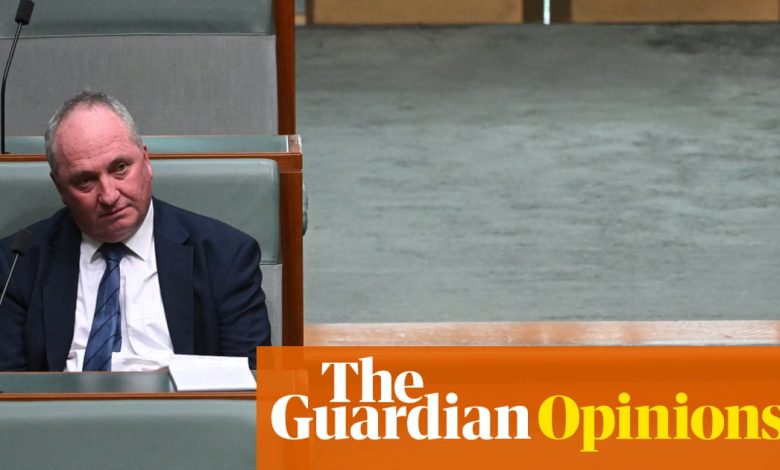 Barnaby Joyce’s scandals have damaged politics. Maybe it’s time for a change of scenery | Tom McIlroy Barnaby Joyce’s scandals have damaged politics. Maybe it’s time for a change of scenery | Tom McIlroy