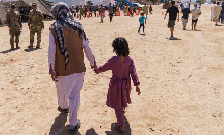 Trump criticizes program bringing Afghan refugees to U.S.