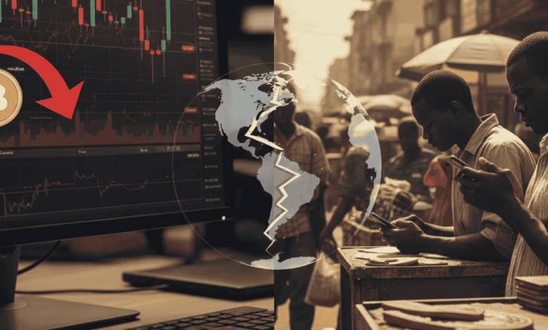 Bitcoin retreats as global stocks wobble, with ripple effects felt across Africa | Dawan Africa