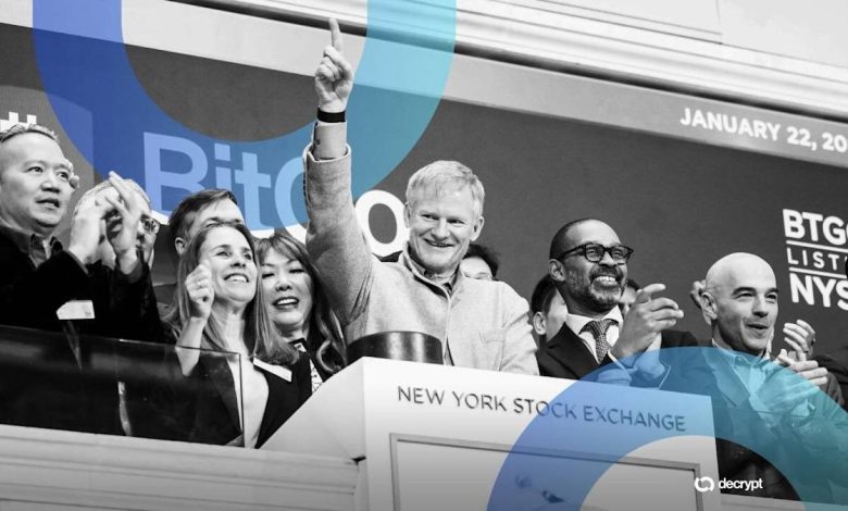 BitGo Stock Plunges Below IPO Price on Second Day of Trading BitGo Stock Plunges Below IPO Price on Second Day of Trading