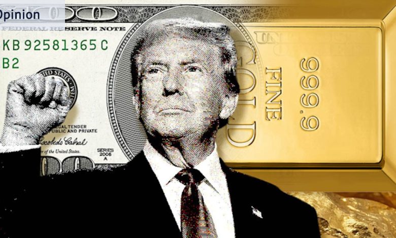 Trump has sent the gold price surging Trump has sent the gold price surging