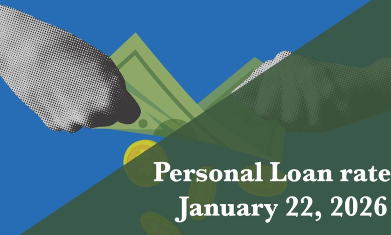 Personal loan APRs: Jan. 22, 2026