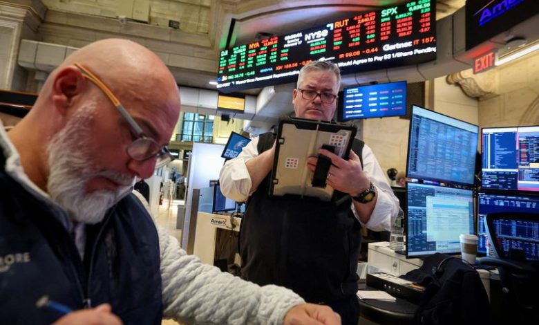 US stock index futures tick lower in lead up to data barrage | 104.1 WIKY US stock index futures tick lower in lead up to data barrage | 104.1 WIKY
