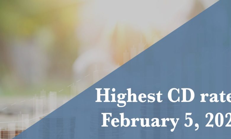 Top CD rates Feb. 5, 2026: Lock in up to up to 4.18% Top CD rates Feb. 5, 2026: Lock in up to up to 4.18%