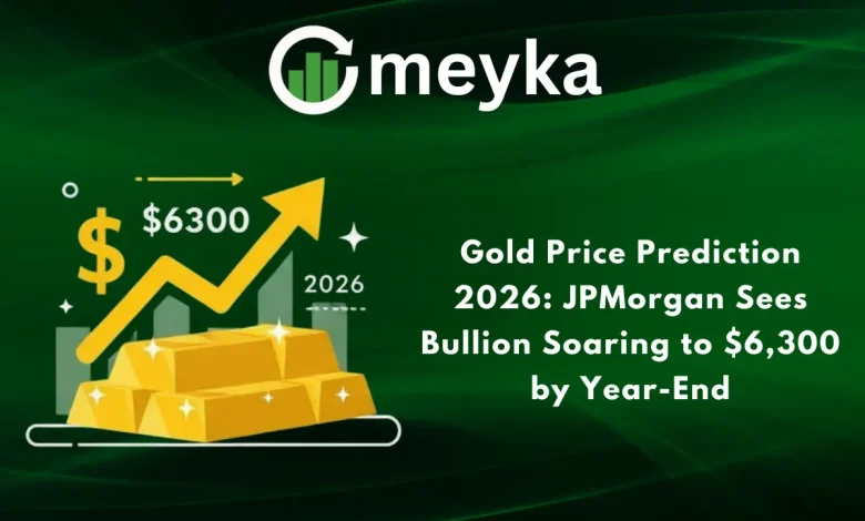 Gold Price Prediction 2026. JPMorgan Sees Bullion Soaring to 6,300 Dollars by Year End