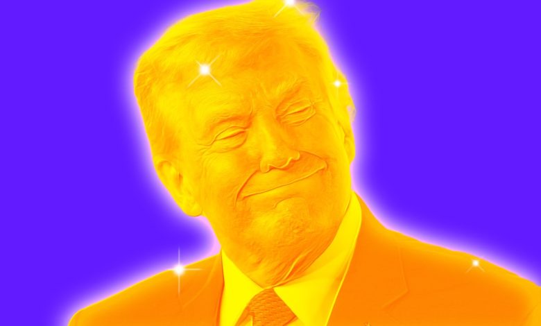 Crypto Guys Who Bought a Huge Gold Trump Statue Now Have a Problem