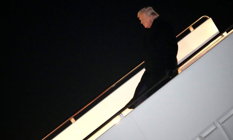 Annual governors’ gathering with White House unraveling after Trump excludes Democrats : NPR