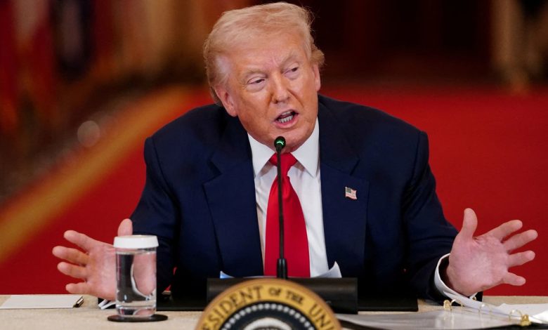 Trump vows legislative blockade until SAVE America Act Trump vows legislative blockade until SAVE America Act