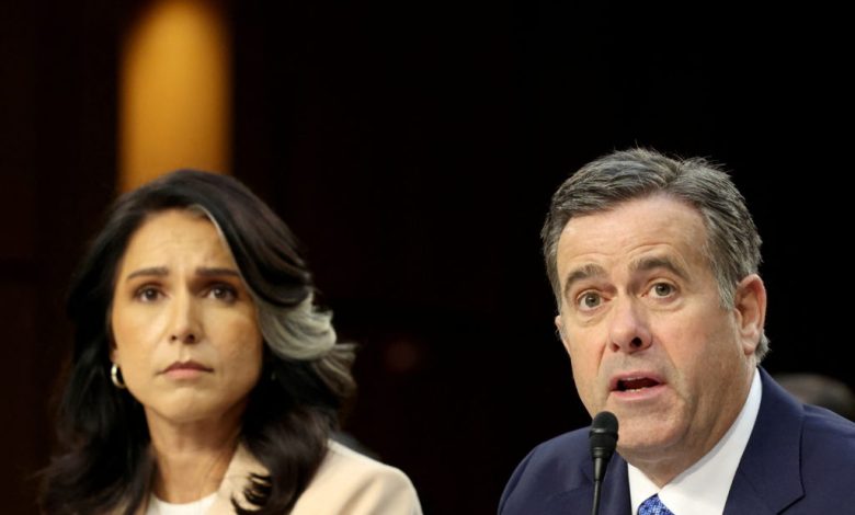 WATCH LIVE: Gabbard, Ratcliffe and Patel testify on worldwide threats in Senate Intelligence hearing WATCH LIVE: Gabbard, Ratcliffe and Patel testify on worldwide threats in Senate Intelligence hearing