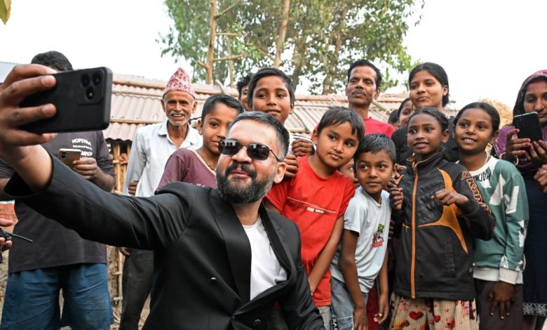 Former rapper’s fledgling political party sweeps Nepal’s first post-revolt election Former rapper’s fledgling political party sweeps Nepal’s first post-revolt election