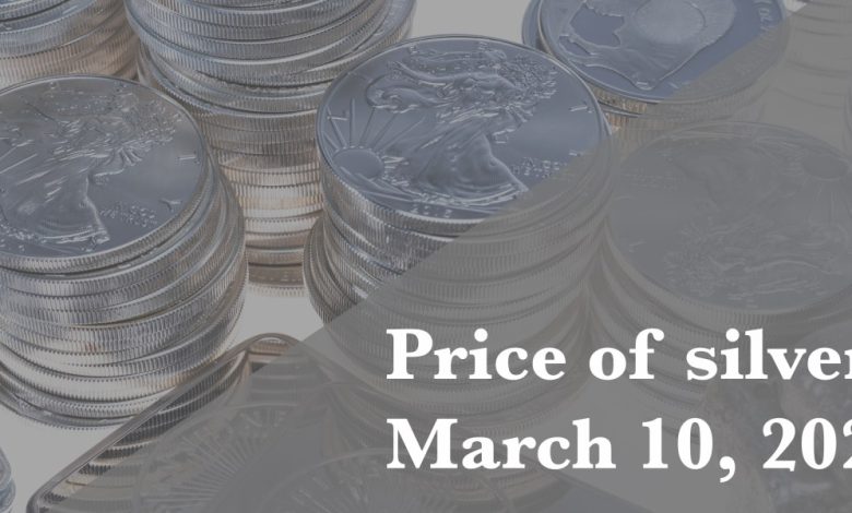 Current price of silver as of Tuesday, March 10, 2026 Current price of silver as of Tuesday, March 10, 2026
