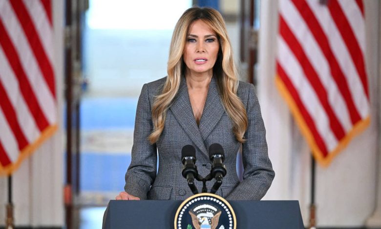 Melania Trump attacks Jeffrey Epstein claims