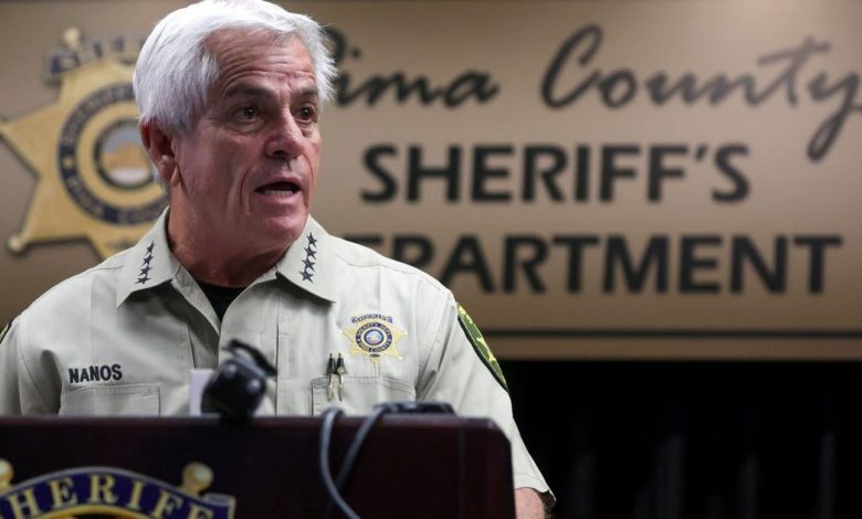 Sheriff Nanos improperly suspended political foe