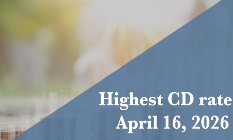 Top CD rates April 16, 2026: Lock in up to up to 4.20%