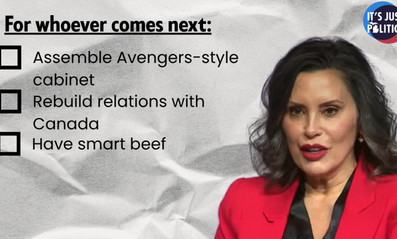Whitmer talks future presidential race, says U.S. needs “Team of Rivals”