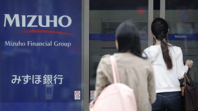 Mizuho shares fell over 7% after clarification of Rakuten Bank report