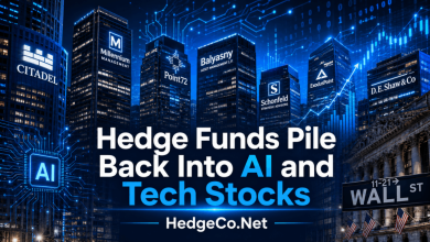 Hedge Funds Pile Back Into AI and Tech Stocks: