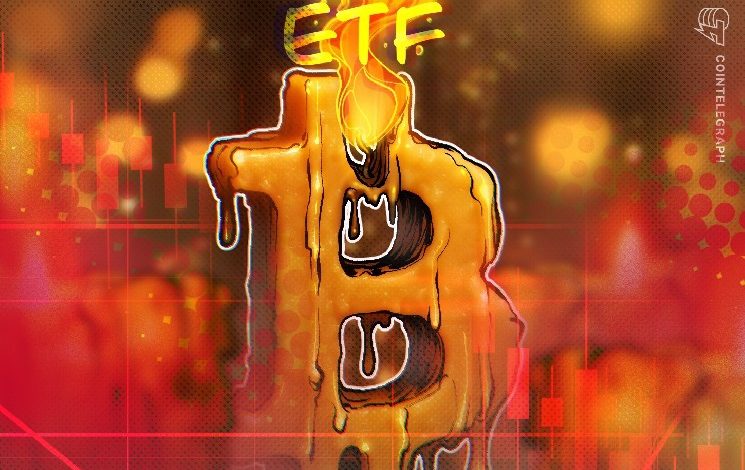 Bitcoin ETFs’ 6 day loss streak pushes market closer to net outflows for 2026