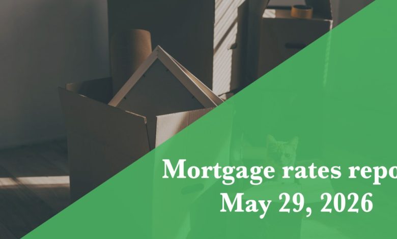 Mortgage rates today, May 29, 2026