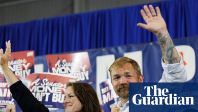 Democrats rally round Platner in Maine as Trump reaffirms grip on GOP after primaries | US politics