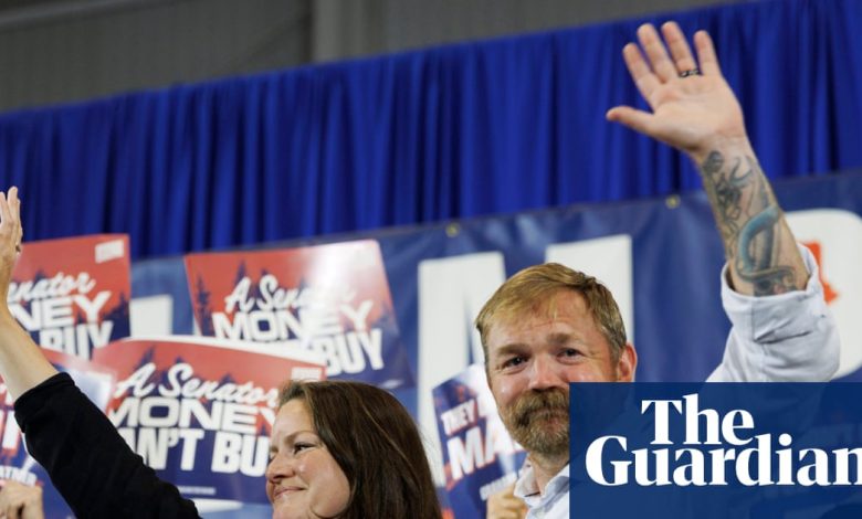 Democrats rally round Platner in Maine as Trump reaffirms grip on GOP after primaries | US politics