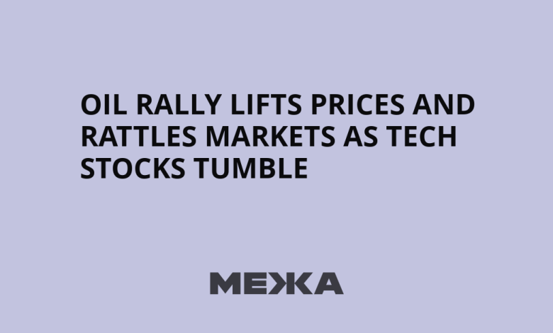 Oil rally lifts prices and rattles markets as tech stocks tumble | Ukraine news