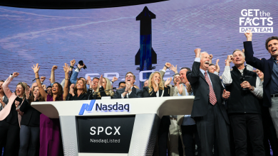 SpaceX IPO tops Meta, AT&T and Nvidia on first day