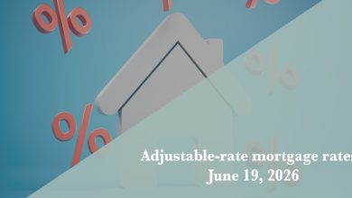 Current ARM mortgage rates report for June 19, 2026