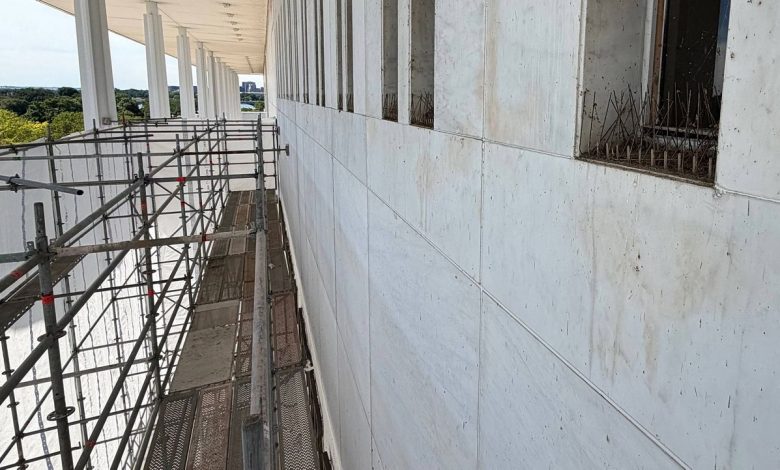 Photos show Kennedy Center’s facade without Trump’s name