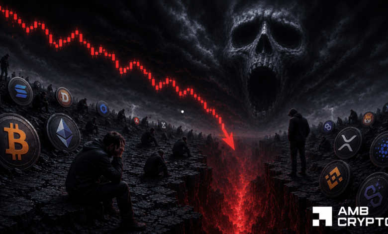 ‘Extreme fear’ returns – Can crypto withstand growing market panic?