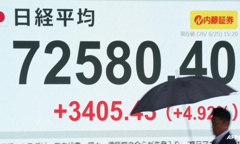Asian markets rise as beaten tech stocks enjoy respite from selling