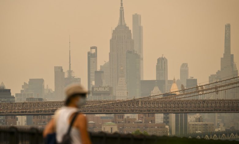 Storms will clear wildfire smoke from Northeast ahead of World Cup final