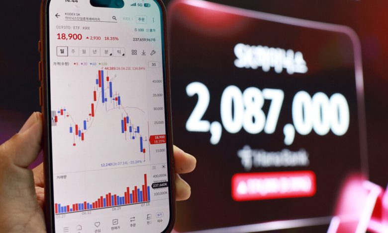 Korea raises cash deposit requirement for leveraged Samsung and SK hynix ETFs early