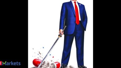 Pharma stocks slide as Trump’s 100% generic drug tariff plan spooks investors Pharma stocks slide as Trump’s 100% generic drug tariff plan spooks investors