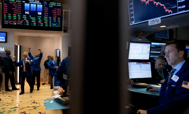 Dow Jones closes at record high while tech stocks drag down Nasdaq and S&P 500 after weak June employment report