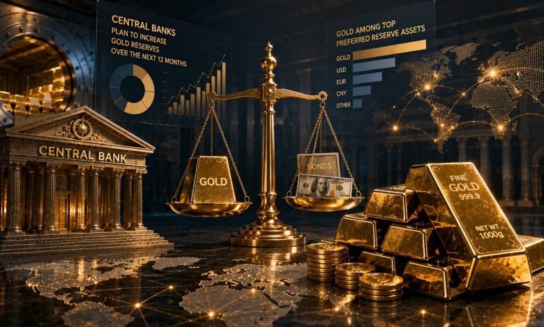 Central banks are voting for gold with their balance sheets