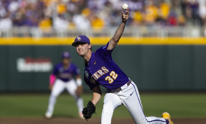 Former LSU pitcher and Madisonville native Kade Anderson named starter for MLB All-Star Futures Game
