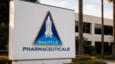 Shuttle Pharma stock jumps 41% as turnover hits 82 times its share base