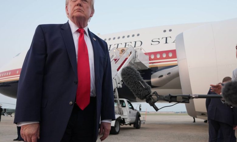 President Donald Trump to travel to Michigan ahead of swing state’s primary election